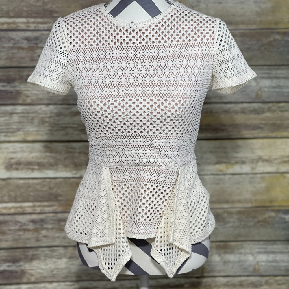 BCBGMaxazria / Short Sleeve Top / Size XS